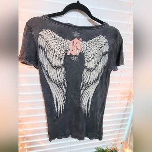 Angel t-shirt, bling weekend Tee